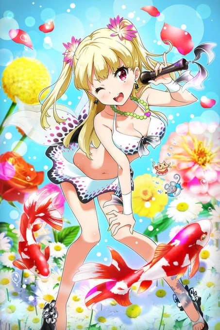 ( ゜∀゜)o彡°うえばす!うえばす!お誕生日おめでとう!【Tokyo 7th シスターズ】GSレアカード キョーコ 水着PV GETしたよ!皆も遊んでね→ 【プレイヤーID】JUaCdzA #t7s #ナナシス 