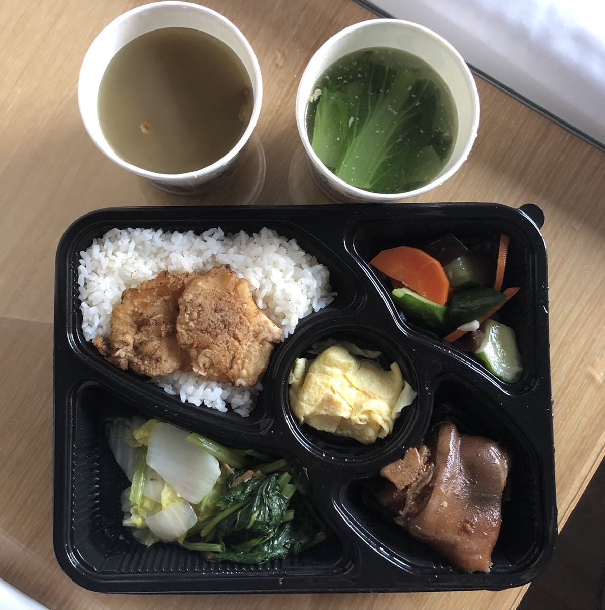 LisaChe06201511's tweet photo. Day 3

#CovidIsNotOver 
#Taiwan
#台湾
#檢疫所三餐 https://t.co/KHsMAq1J6z