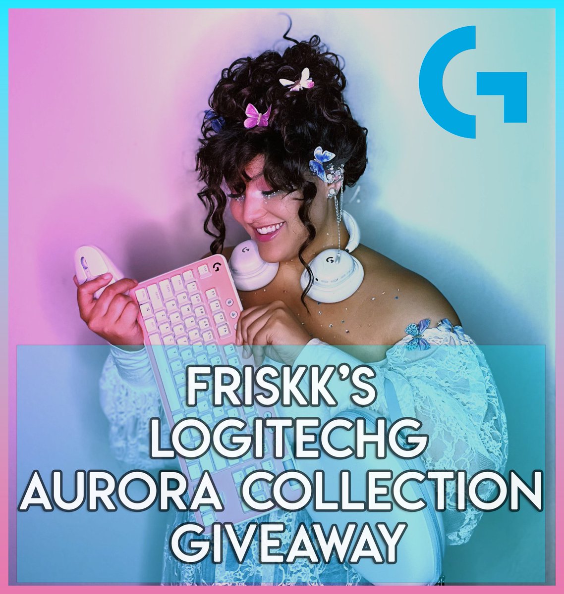 Friskkmkay's tweet photo. 📢GIVEAWAY 📢

You all expressed how much you LOVE the new @LogitechG Aurora Collection and want to get your hands on it....so I'm giving away THE ENTIRE COLLECTION to one lucky winner! 

Enter Here👉 https://t.co/63z5hamZRV

Good luck! 💙 https://t.co/e90uvNr9EM