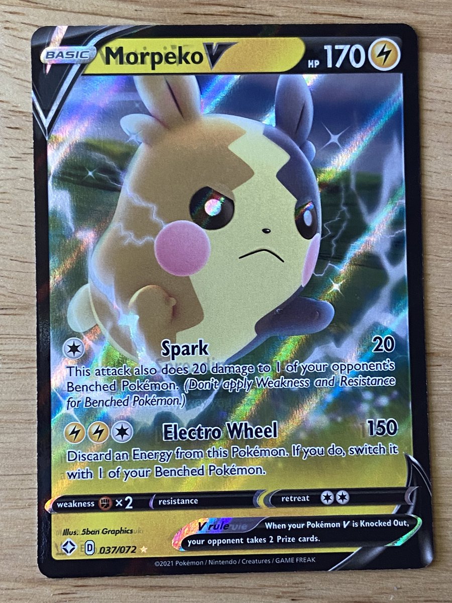 klutzyAfternoon's tweet photo. https://t.co/woUurd0x26
I found my Morpeko/victini’s sheet mate!! It’s a ditto/urshifu! It would be cool to have both of them, but guy lost his mind on pricing the ditto 😅 #PokemonTCG #PokemonError #Pokemon https://t.co/c7Au7iI8O4