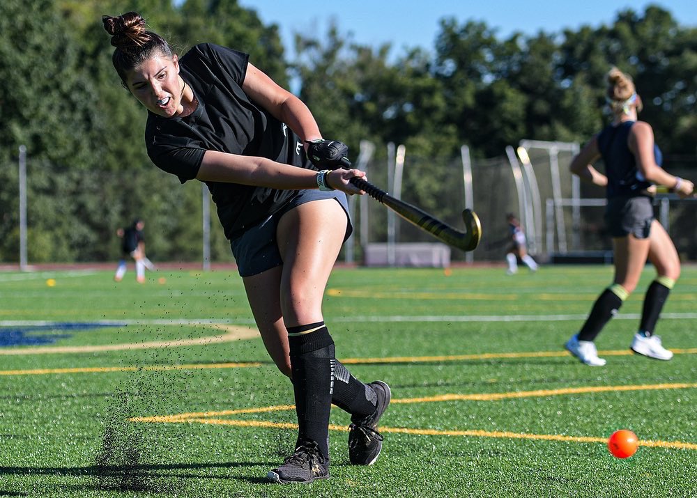 WU_Bulldogs's tweet photo. 🏑 🏑📸📸

Today was the first-ever day of practice for @Wingate_FH !! 

The ‘Dogs open up their inaugural season in 19 days! 

#OneDog https://t.co/Ygiekuvbis