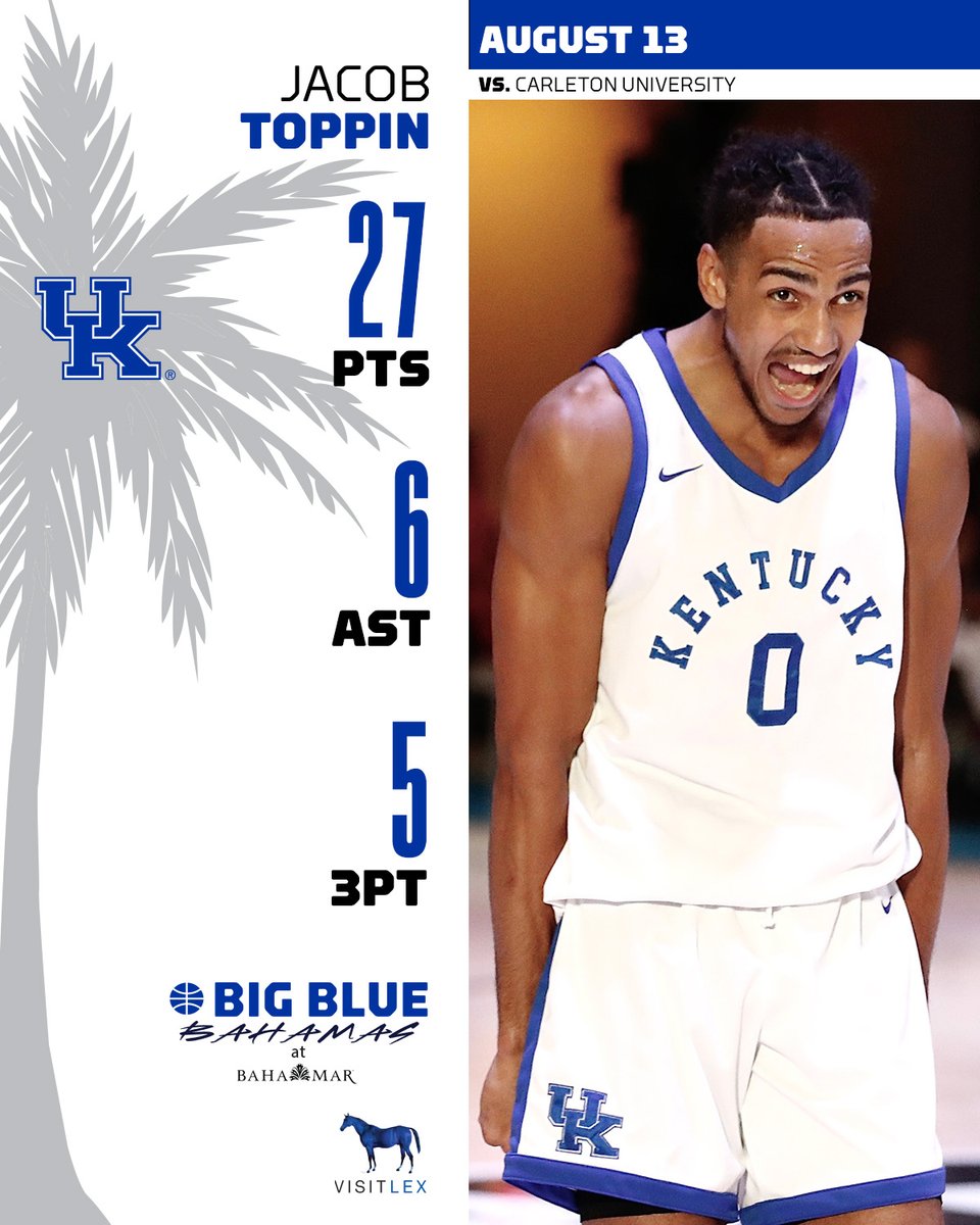 KentuckyMBB's tweet photo. No stoppin' Jacob Toppin tonight 💪 https://t.co/vF5GTxBhnu