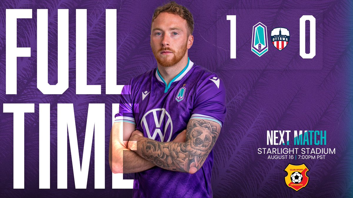 Another excellent performance from the boys!

Not much else to say other than that was an impressive victory at a crucial time 🔱

Now we’re focused on another big home match on Tuesday 👀

#ForTheIsle | #PacificFC | #CanPL | #PACvATO