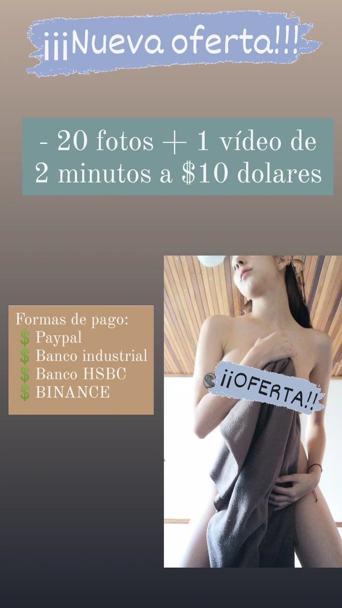 sof_arlins2's tweet photo. Nueva oferta 😻🔥
Nuevas oportunidades de pasarla rico 🤤🤤 https://t.co/HHWUU59YUD