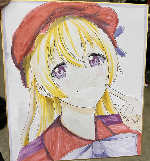 色紙見本です 