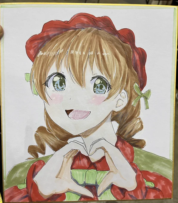 色紙見本です 