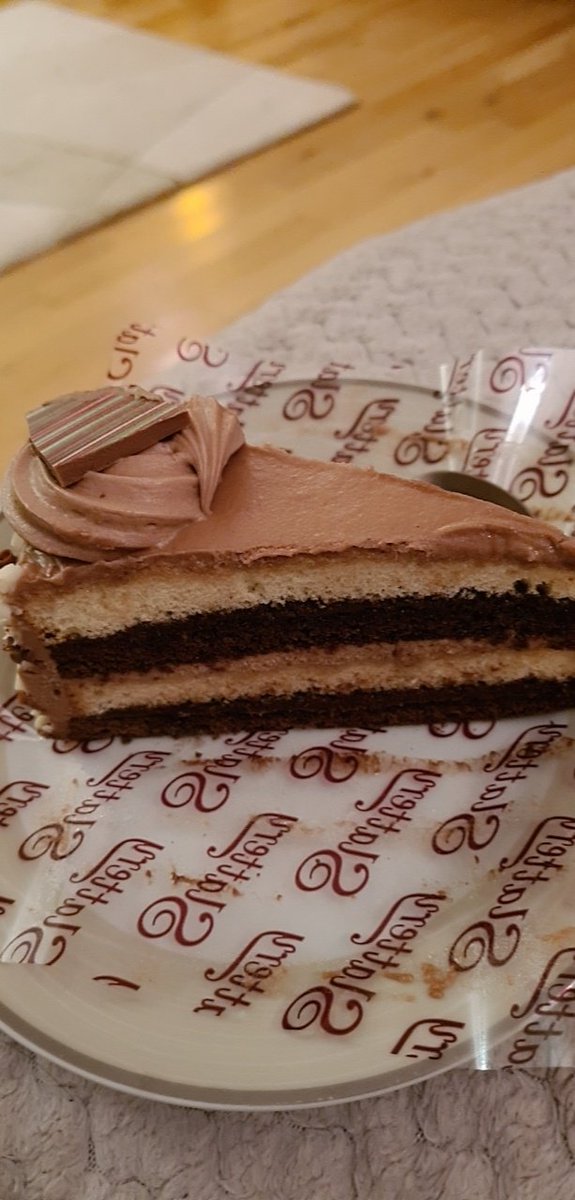 Saj26C's tweet photo. Couldn't end the day without cake from #Slatterys https://t.co/YlesujD0wy