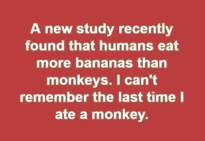 tmsidntk's tweet photo. 🍌🐒🚶🏻‍♀️ How about you? #PodNation #banana #monkey #Cannibal #laughteristhebestmedicine #SaturdayThoughts #humor #smile https://t.co/Knwp9dPUDw