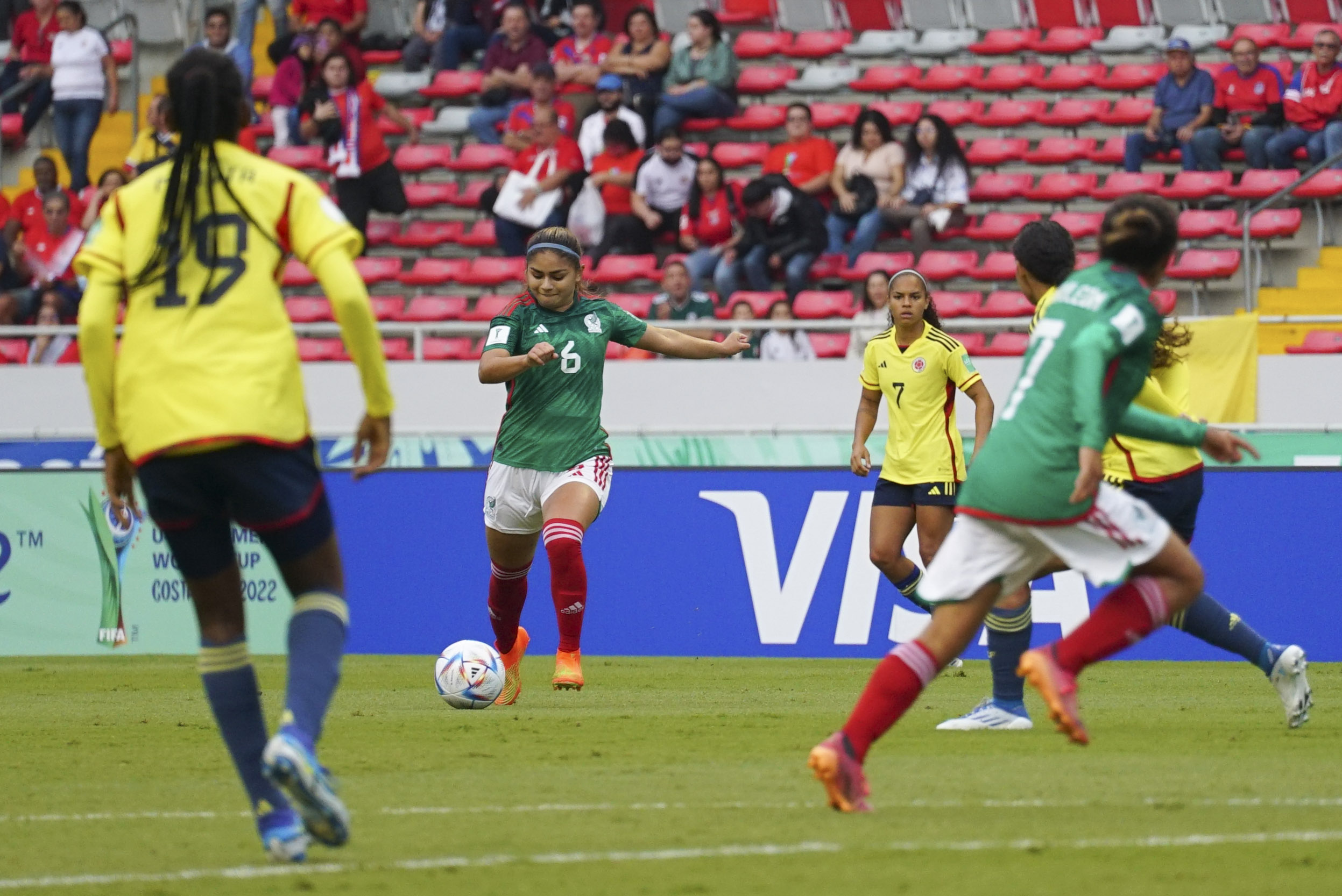 México vs Colombia 0-0 Mundial Femenil Sub-20 2022