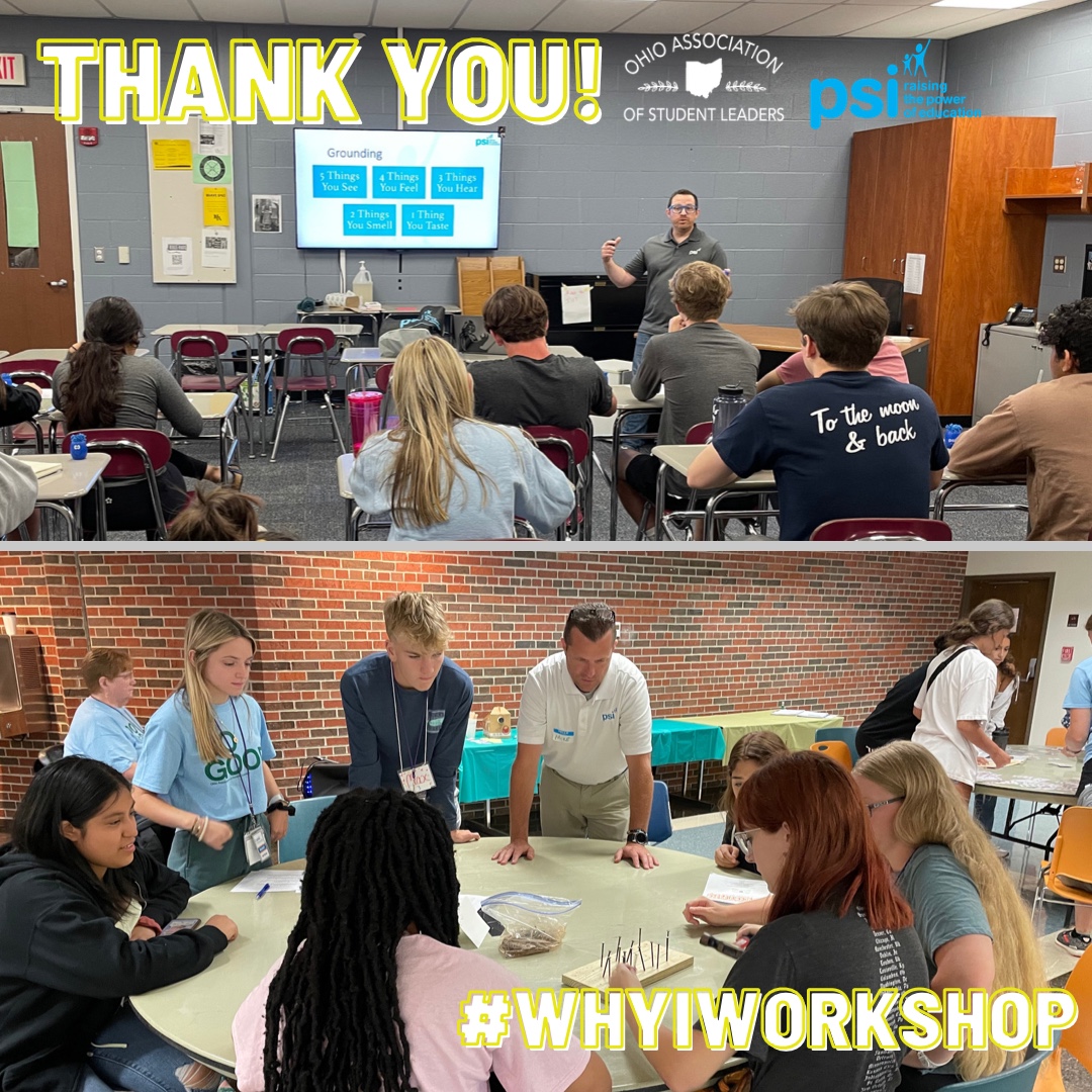 Ohio Association of Student Leaders (@the_oasl) on Twitter photo THANK YOU! To Mike Tornow, Julian Dooley, & <a href="/psisolutions/">PSI Solutions</a>, who funded 20 student scholarships to our 2022 Summer Workshops. Julian & Mike also facilitated our staff training on mindfulness & student support. Mike attended our Ohio IMPACT Day (for the 4th time!) ☀️💚 #whyiworkshop THANK YOU! To Mike Tornow, Julian Dooley, & <a href="/psisolutions/">PSI Solutions</a>, who funded 20 student scholarships to our 2022 Summer Workshops. Julian & Mike also facilitated our staff training on mindfulness & student support. Mike attended our Ohio IMPACT Day (for the 4th time!) ☀️💚 #whyiworkshop