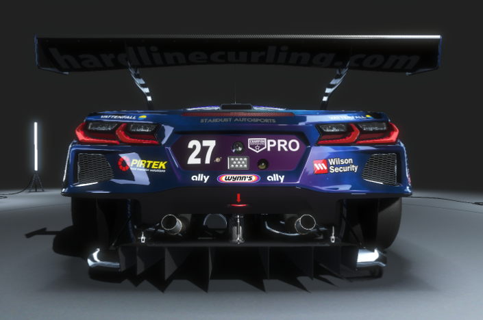 StardustRacing's tweet photo. Out with the AM, in with the PRO! #rFactor2 #CMSRacing #Corvette https://t.co/Thm92xUidL