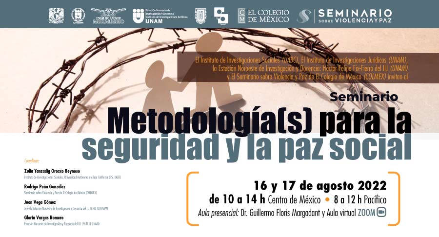 Nos vemos mañana en el Seminario: Metodologías para la seguridad y la paz social del <a href="/SViolenciayPaz/">Seminario sobre Violencia y Paz</a> 

📅 16 y 17 de agosto 
📍Presencial y en vivo por FB de <a href="/IIJUNAM/">Instituto de Investigaciones Jurídicas, UNAM</a>