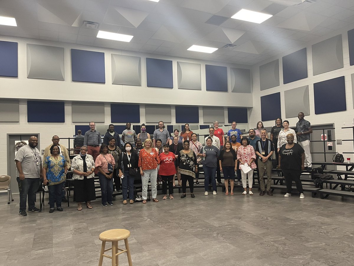 MrsKGay's tweet photo. Region 23 Elementary Division had a great turnout this morning! https://t.co/WnanZJQvmx
