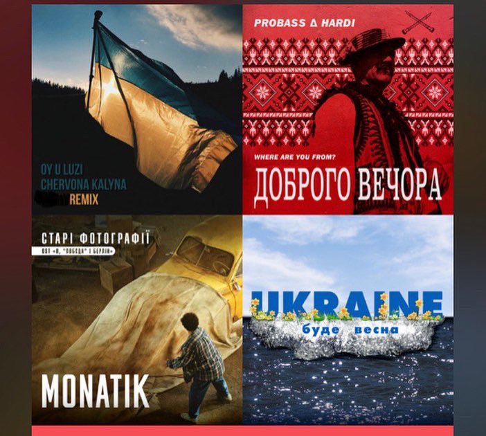 KyivPavilion's tweet photo. Did you enjoy the music at @KyivPavilion between our shows? You can find our playlist on @Spotify and listen to it whenever you like! Search playlists for “Ukraine-Kyiv Pavilion” and click like to add it to your library! Enjoy! Слава Україні! 💙💛🎼 https://t.co/2b3i62rwJY