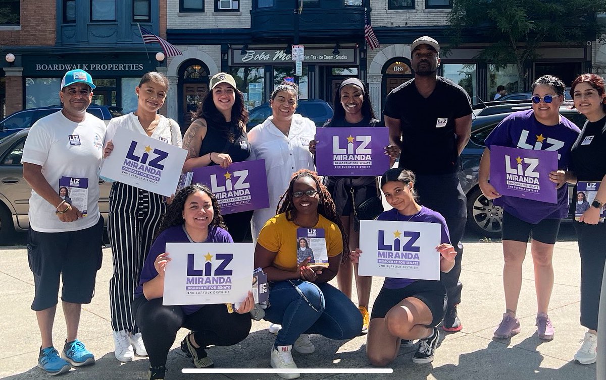 LizForBoston's tweet photo. #TeamLiz was in every neighborhood of the 2nd Suffolk District today, talking with voters about why this race is so important! Grateful, proud, humbled, ready. ππ₯ #LeadWithLiz #MissionHill https://t.co/8ZhGRMVKAw