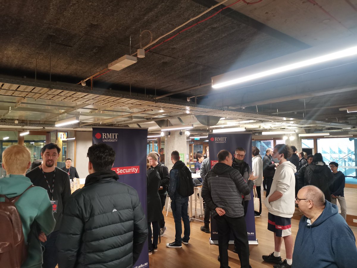 RMITComputing's tweet photo. #OpenDay at @RMIT has begun! Come down to Building 12 Level 5 to know more about studies in #InformationTechnology #CompSci #DataScience #IT at @RMITComputing https://t.co/8COufuavDC
