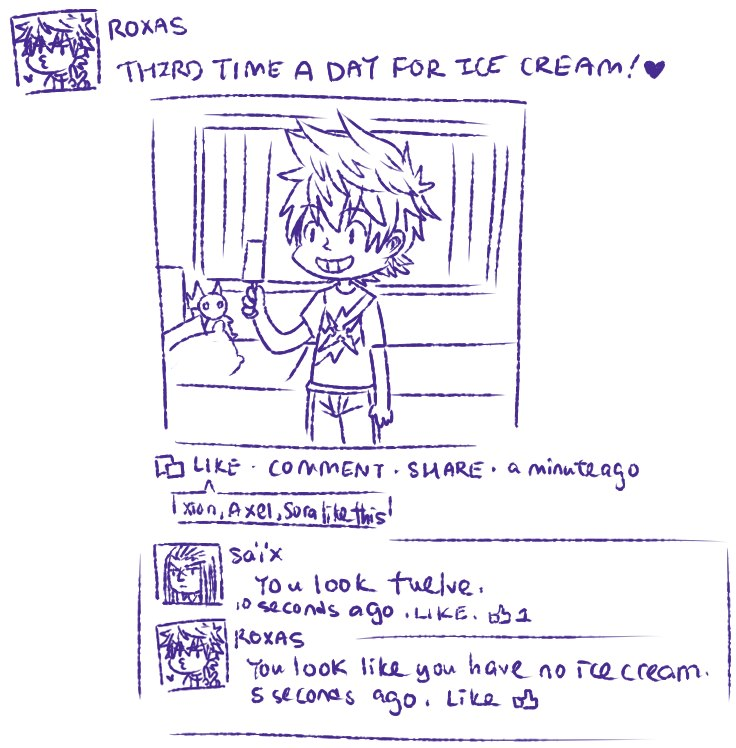 Going through some old stuff and I found this doodle I made over 10+ years ago I'm crying my ass out.
#kh #kingdomhearts