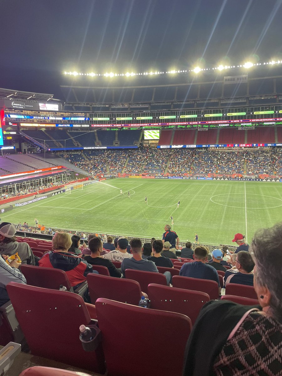 usedtobemeplus3's tweet photo. Let’s Go Boys! 
#NERevs #Tweetyourseat https://t.co/9CSCXtuD1M