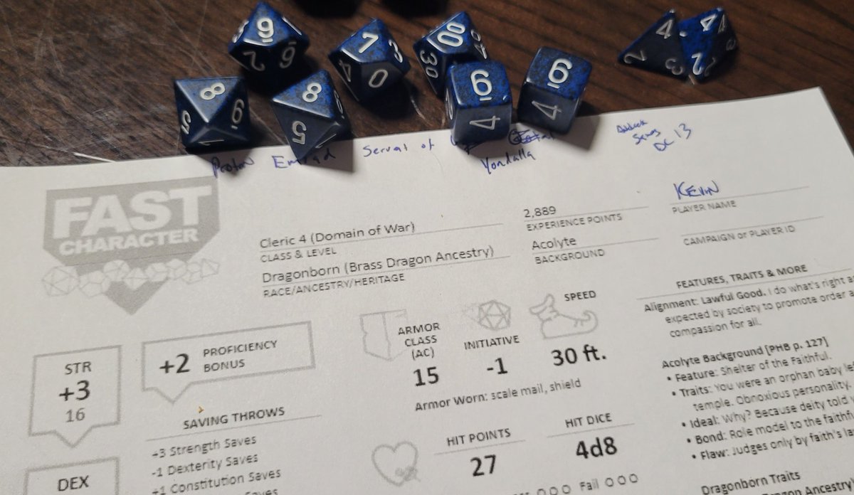 darkhollergames's tweet photo. Forever-DM gets to be a player. More on this as it develops...
#ttrp #rpg #dungeonsanddragons #foreverDM #5e #mathrocks #clicketyclack https://t.co/FkdOh0Ae0G
