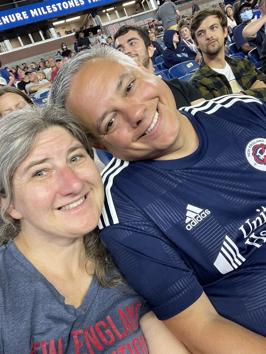 Let’s go #NERevs  #TweetYourSeat Sect 130 Row 6 Seat 11/12
