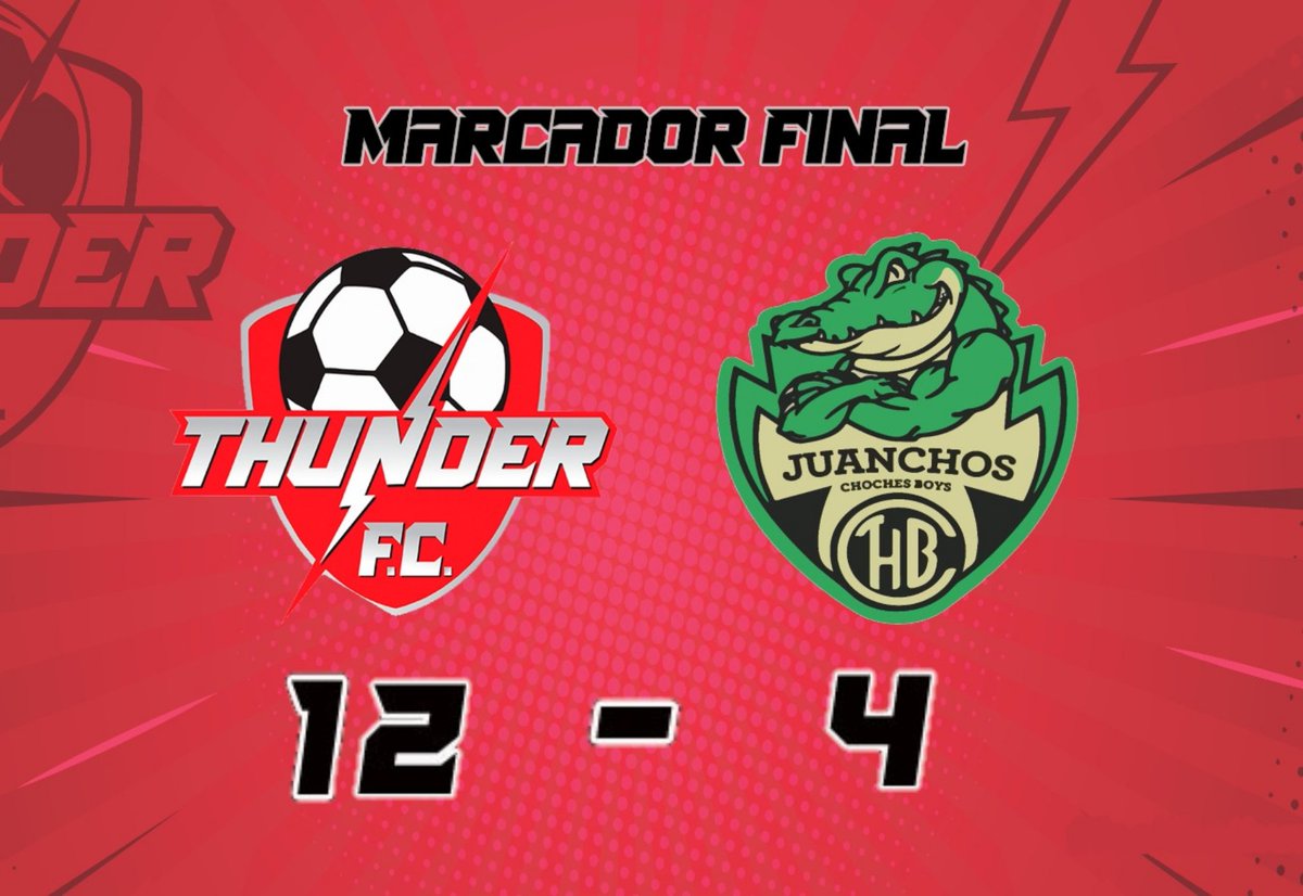 Thunder FC está en playoffs.
Gracias afición por el apoyo, vamos juntos por el campeonato ⚡🏆 
#FeelTheThunder