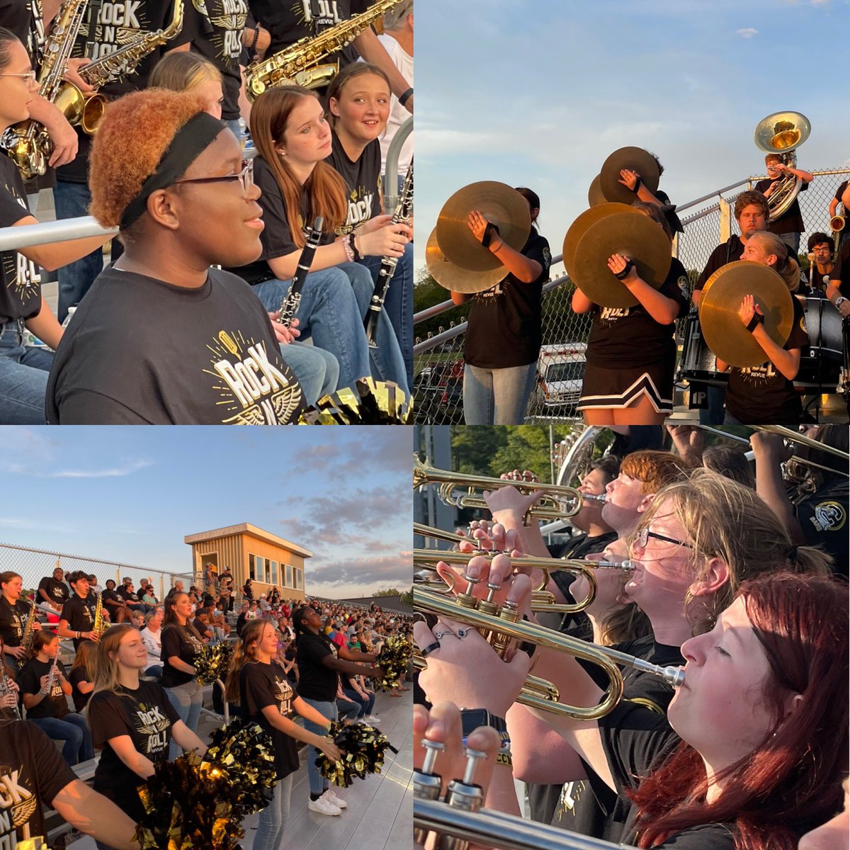 dan_seaborn's tweet photo. Great sounds at the fall jamboree by the Marching Sound of Gold! Go Tigers! #bbcmhs #LeadingTheWay #dedicated https://t.co/1yjofxV1dd