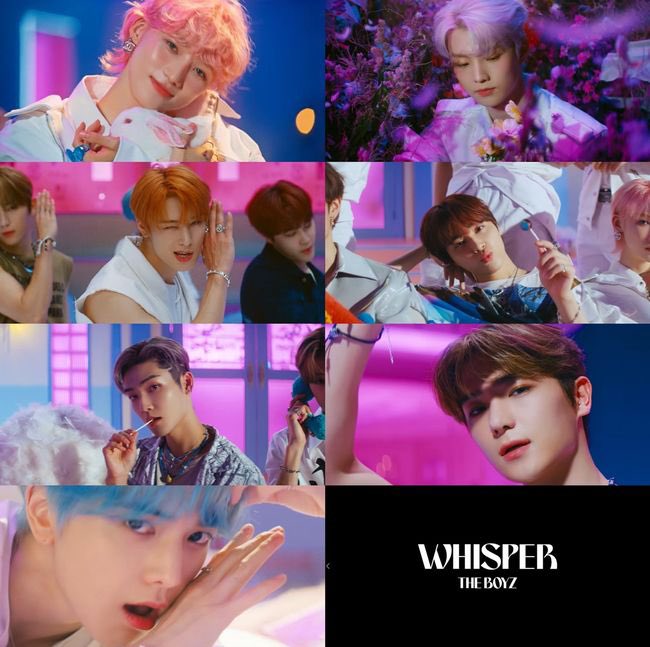 In the released teaser, The Boyz showed off their unrealistic visuals in a space with colorful color contrast such as world-like blue sky on the clouds and a party on the pink-toned boat. +

#더보이즈 <a href="/WE_THE_BOYZ/">THE BOYZ (더보이즈)</a>