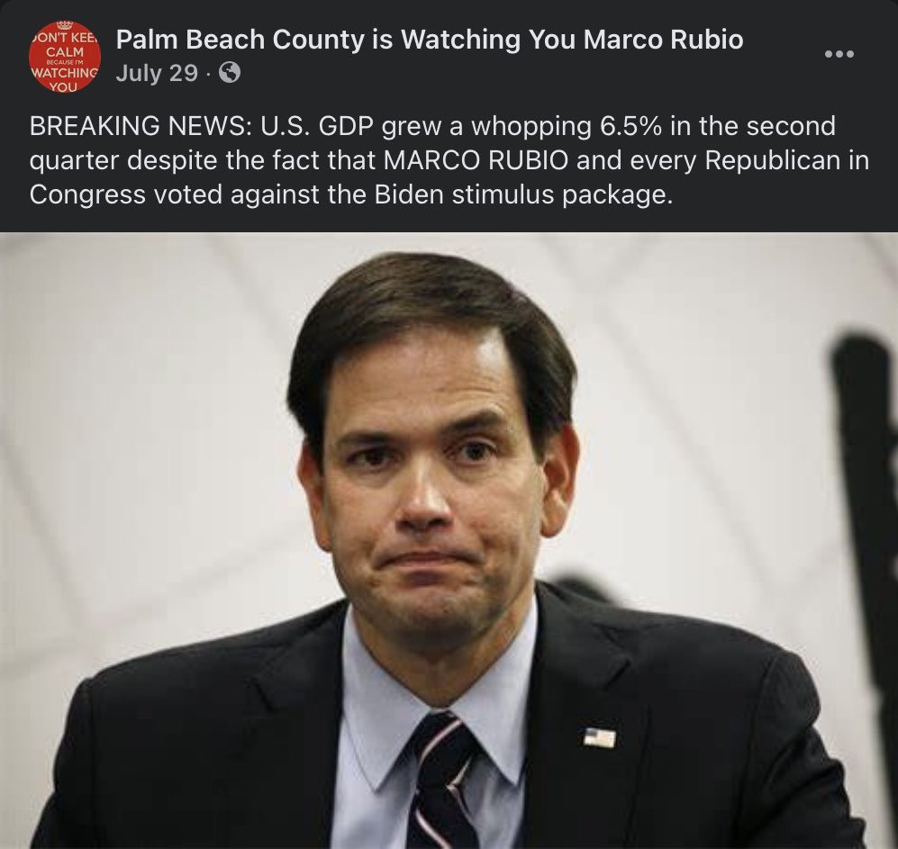 IntegrityCompa1's tweet photo. #RetireRubio #VoteValDemings #RubioMustGo #VoteBlueToSaveDemocracy https://t.co/fW3uYBt2qa