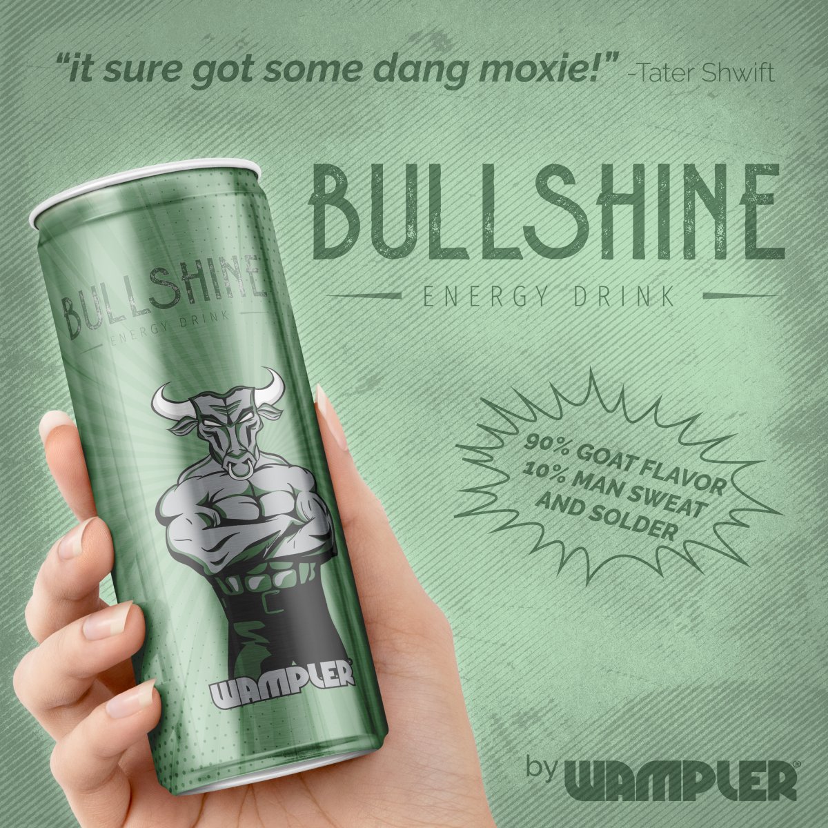 minifiguresquad's tweet photo. BULLSHINE!!
While the fine gentlemen at @wamplerpedals keep releasing absolutely fine pedals, here's the product everybody's been clamouring for!!
Please, focus on the important stuff!
BULLSHINE Energy Drink, soon available at... everywhere!
.
#bullshine https://t.co/RCWdx6o0iK