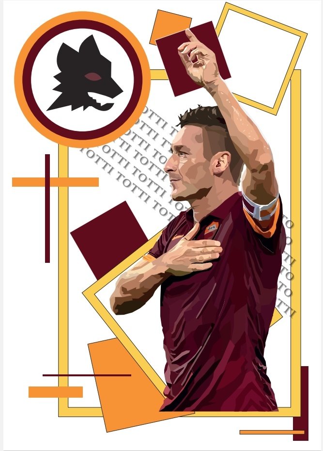 blessart1912's tweet photo. Totti 🏛️
.
.
.
.
.
.
For buy or your personalized Pic contact me in DM #art #arte #digitalart #digitaldrawing #DigitalArtist #Totti #francescototti #ASRoma https://t.co/90dOXTNTyN
