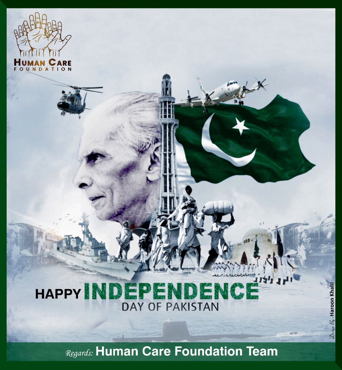 HCFoundation22's tweet photo. Happy 75th independence day to all from team human care foundation
ﺳﺠﺪﮮ ﻣﯿﮟ ﮨﻢ ﻧﮯ ﮔﺮ ﮐﺮ ﻣﺎﻧﮕﯽ ﮨﮯ ﯾﮧ ﺩﻋﺎ
ﻣﯿﺮﮮﻭﻃﻦ ﮐﻮ ﺳﻼﻣﺖ ﺭکھنا ﻣﯿﺮﮮ ﺍﻟﻠﮧ ♥
#hcf #humancarefoundation
#pearlsofhumanity #IndependenceDayPakistan #azadi #PakistanAt75 https://t.co/IkZHqPmfbI