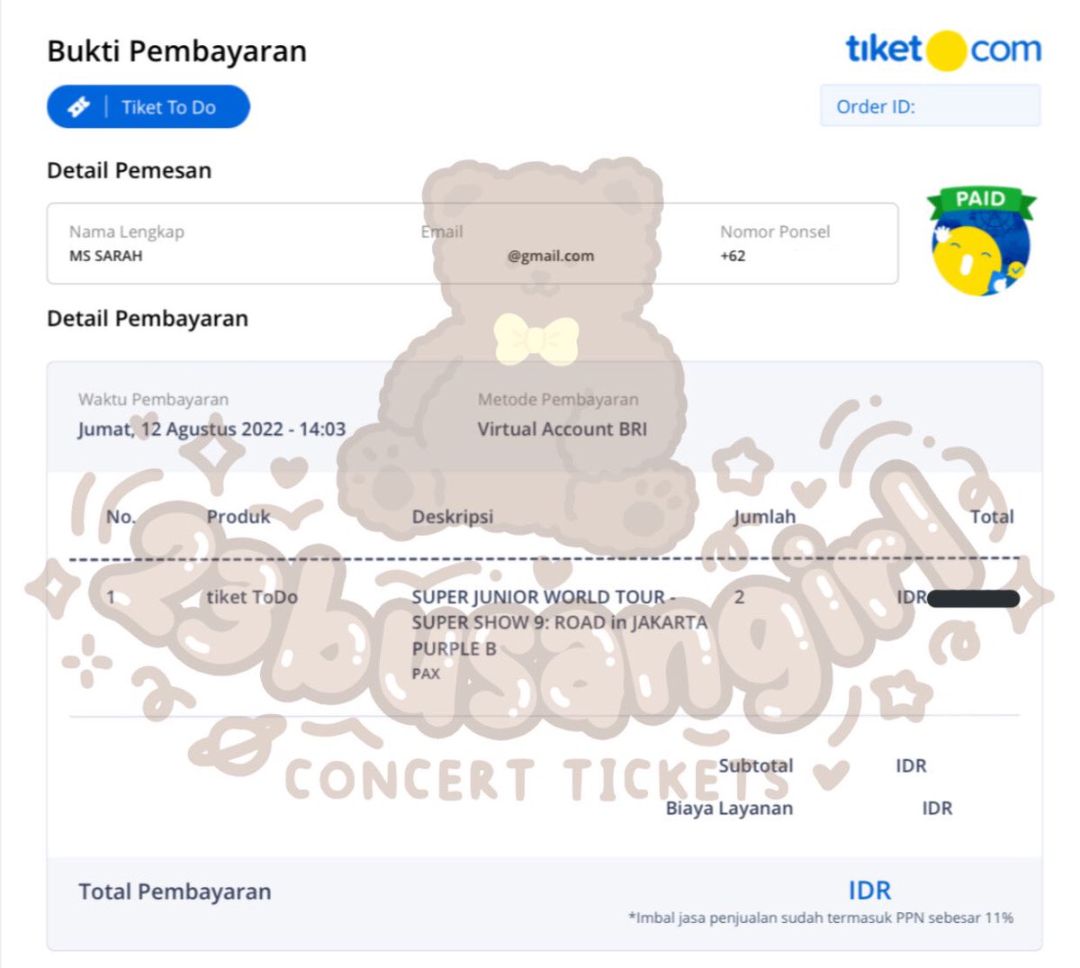 Jastip Ticket tweet media
