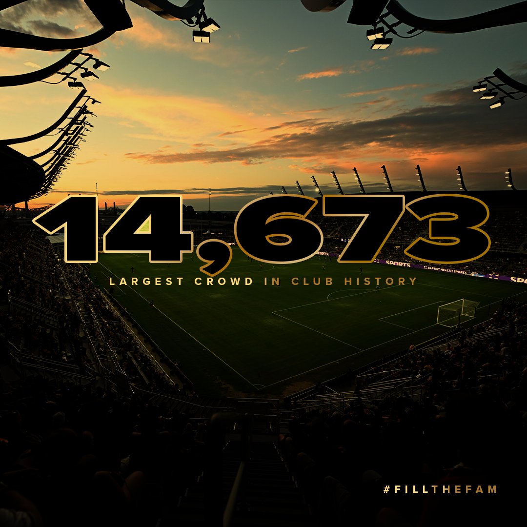 The largest crowd in club history and our amazing venue's first-ever sellout. 

Thank you. 💜