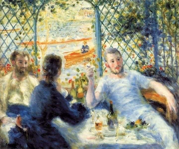 MGenevet's tweet photo. Renoir ! Le déjeuner, 1881, https://t.co/uEb35u0JkU