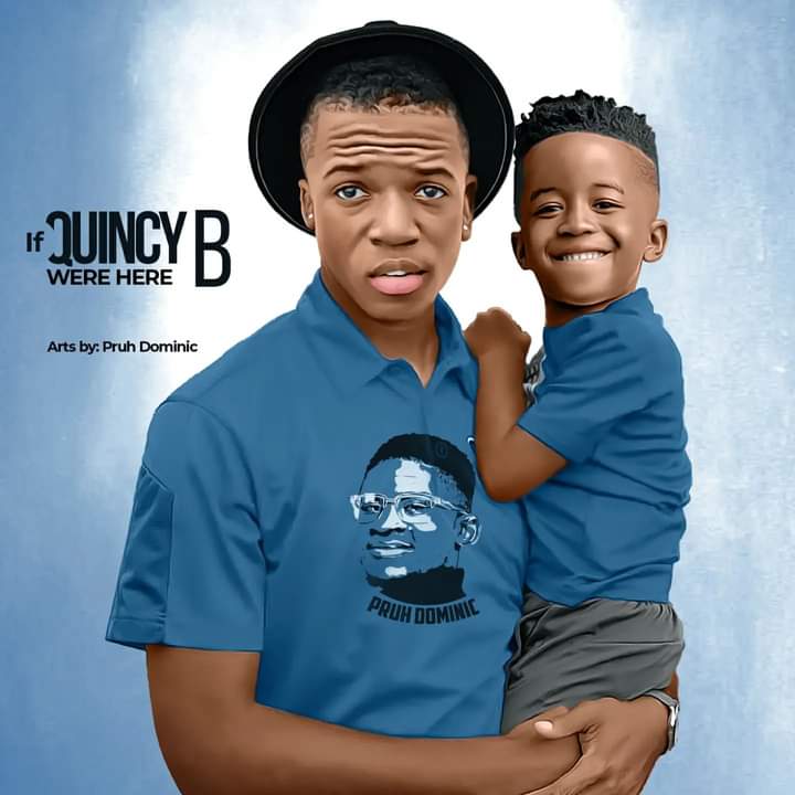 DjHero231's tweet photo. #RememberingTheFallenLegend
So what if #QuincyB was still alive
Is this how a Pic of Him &amp; His Junior Boy gonna be?
#QuincyB was a Liberian artiste who's death shock the entire country in 2017 due to a Traggic Motor Accident in Monrovia
Artwork @PruhDominic 
#If_QuincyB_Was_Here https://t.co/MHj0wC4e39