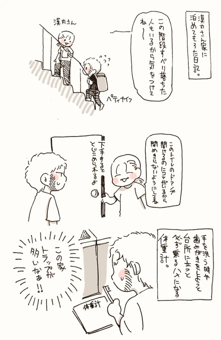 漠丸さん家お泊まり日記。 