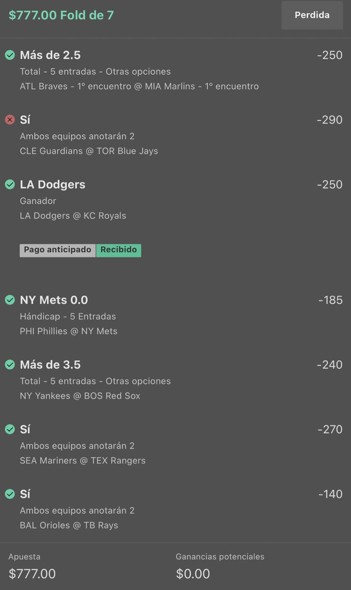 ferypunt0's tweet photo. Nos quedamos de nuevo a 1 en la funbet de MLB 😪😪

100 RT y les mando la de mañana https://t.co/5STQj7fQkL