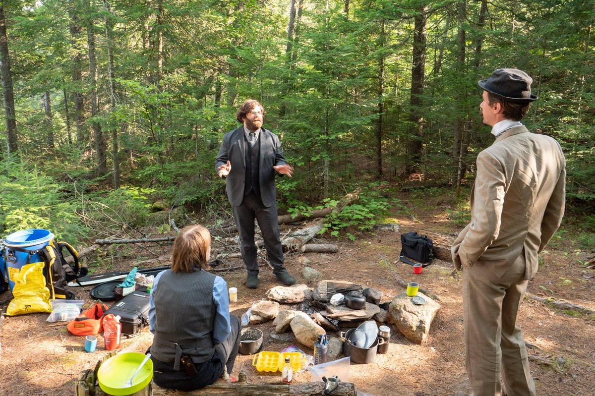 Giving an important presentation at last year’s business meeting. Getting ready for this year’s trip, coming very soon. #suitcamping <a href="/Algonquin_PP/">Algonquin Provincial Park</a>