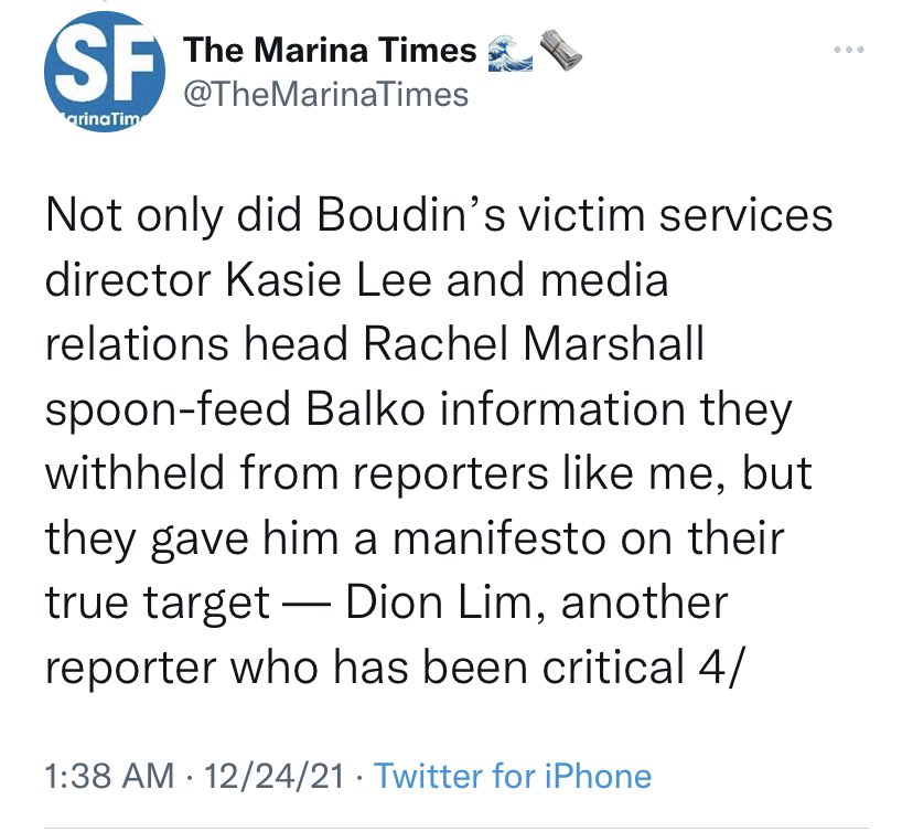 LNSmithee's tweet photo. @grannyappleman @SusanDReynolds @VivianHo @HamasakiLaw YOU: What Asian woman reporter hasn’t that Susan Reynolds attacked (sic)?
ME: 🙄 Maybe you’ve heard of @DionLimTV? 🤨
#SanFrancisco #ProgressiveBS https://t.co/FATx9dTQwR