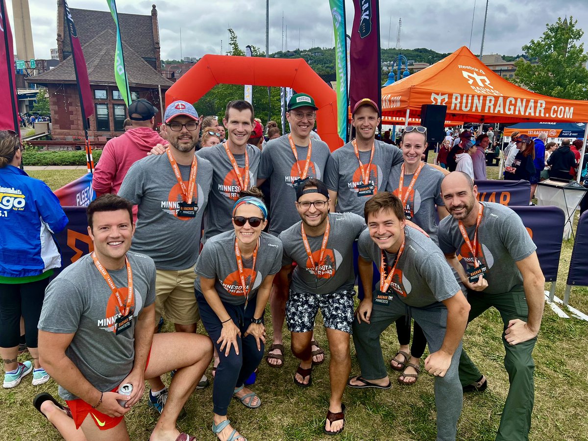 ragnarupdates's tweet photo. We made it! 206.5 miles from Minneapolis to Duluth covered by an awesome team! Ragnar 2022 in the books! Congrats Superior Running!! #RagnarMN #SuperiorRunning https://t.co/P3WTBduQe8