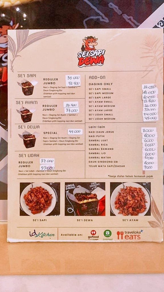 MallBassura's tweet photo. Hai Loyals! Yuhuuu...
Buat kamu yang suka banget kuliner daging, mumpung week end ga ada salahnya nih makan siang di Sei Sapi yang ada di Food Court Lantai 2.
Kamu udah pernya makan SEI SAPI?
#mallbassura #seisapimallbassura #seisapi #foodcourtmallbassura #foodcourt #makansiang https://t.co/h8XKVDpnQj