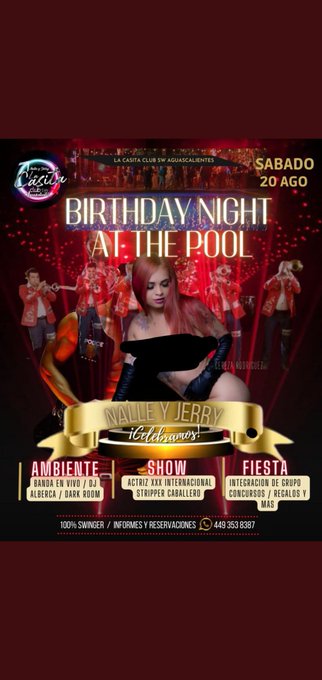 18 19 y 20 de agosto  Guadalajara y aguascalientes nos vemos 😘🙂😉 https://t.co/DBis7vQQ26