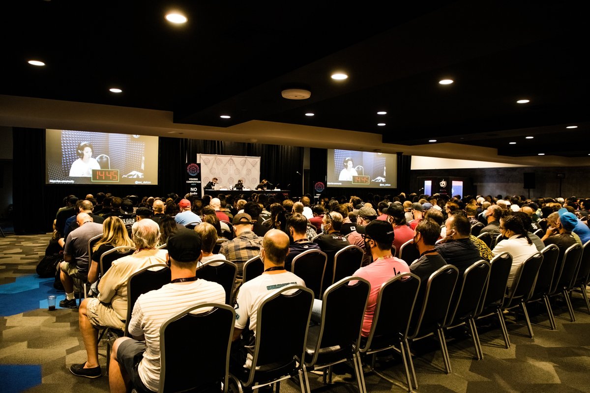 jaimefilson's tweet photo. A few photos from  today at the @sec_defcon at #DEFCON30.  

@JC_SoCal
@_sn0ww
@RachelTobac
@chris_kirsch

#SECVC #DEFCON2022 #DEFCON https://t.co/Tsng6isjGe