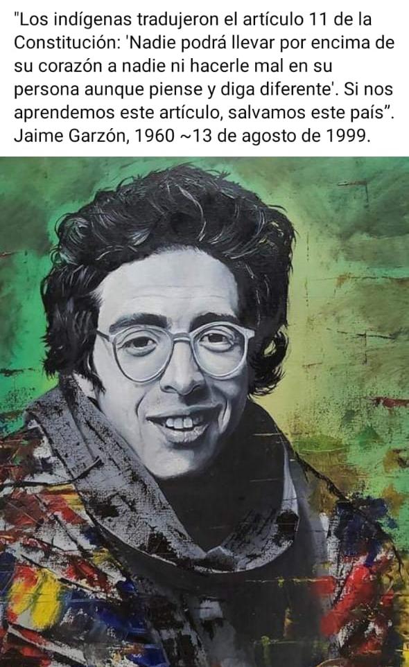 PrensaGenteCol's tweet photo. Su legado seguirá intacto en nuestra memoria y activismo socio periodístico ✌🏻💪🏻👍🏻🌱💚 https://t.co/wIZjBFLs5m