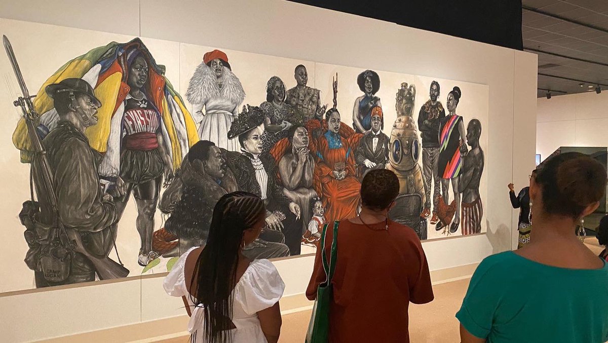 LBLinksChapter's tweet photo. Back to business 💚🤍 We had an engaging and informative chapter retreat. We met at the Mississippi Museum of Art. During lunch, we toured the “Legacies of the Great Migration” exhibit. Members were encouraged to start their day in a healthy way.
#LBLinks
#SALinksInc
#LinksInc https://t.co/9nsX9J4goG