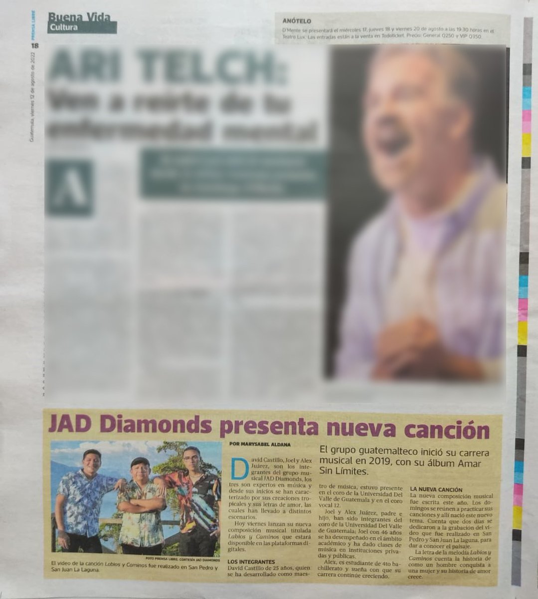 JAD_diamonds's tweet photo. Gracias a @prensa_libre por el reportaje. https://t.co/jycX9Hlpv0