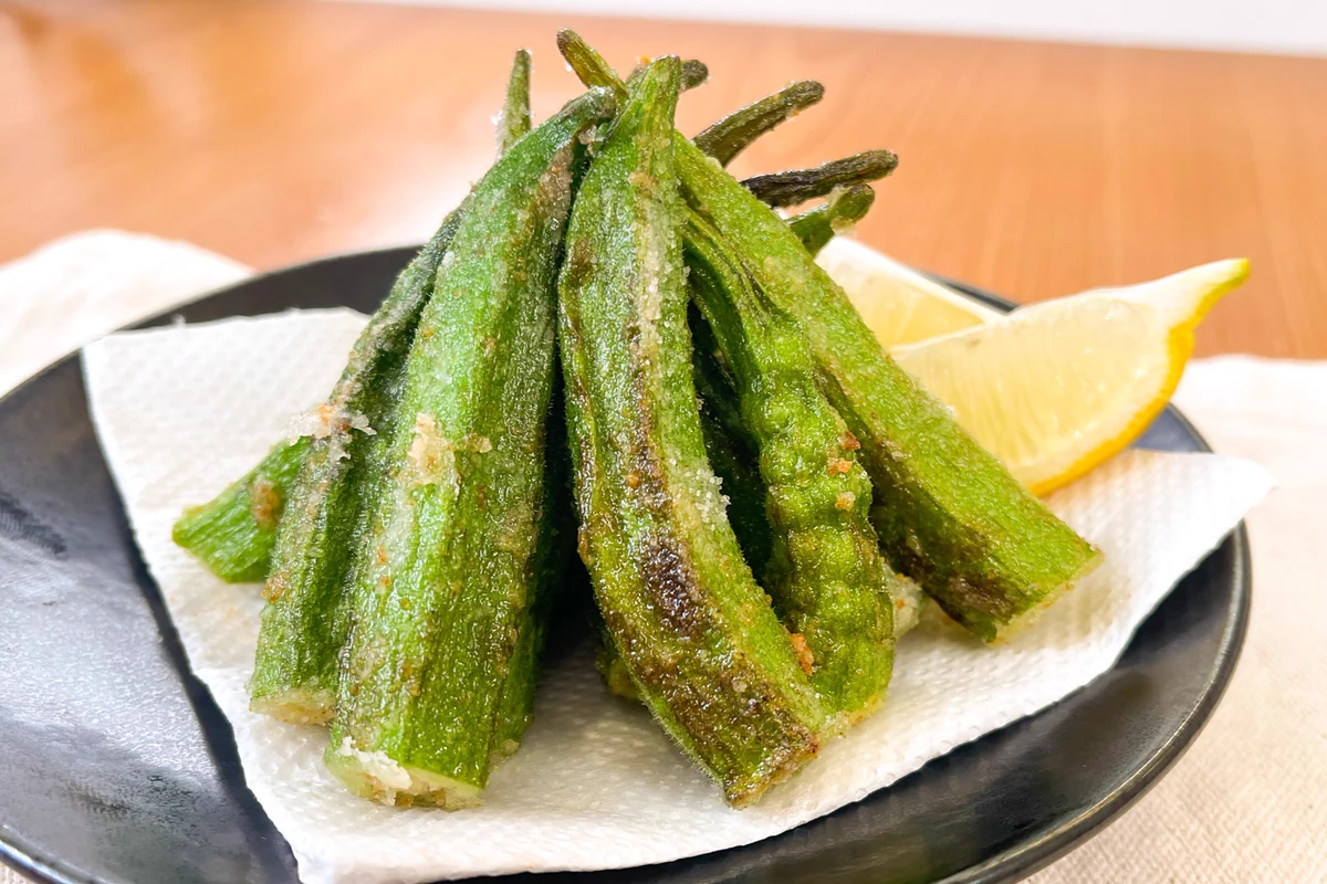 これは間違いなく箸が進む！オクラの無限塩からあげ‼