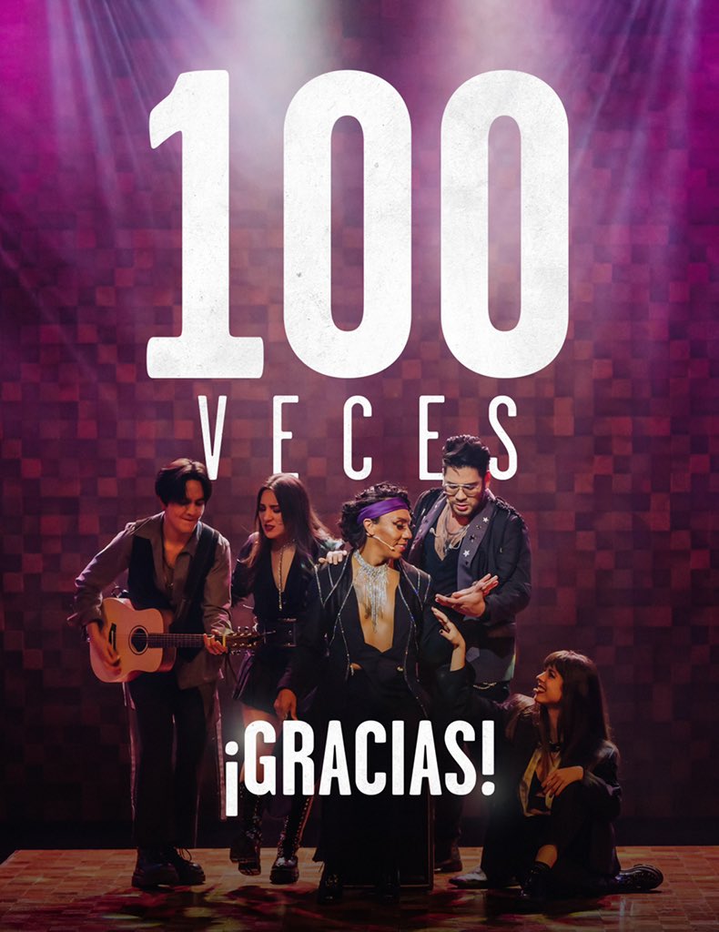 En estos momentos está dando inicio nuestra función número 100. ¡Estamos viviendo un sueño! GRACIAS