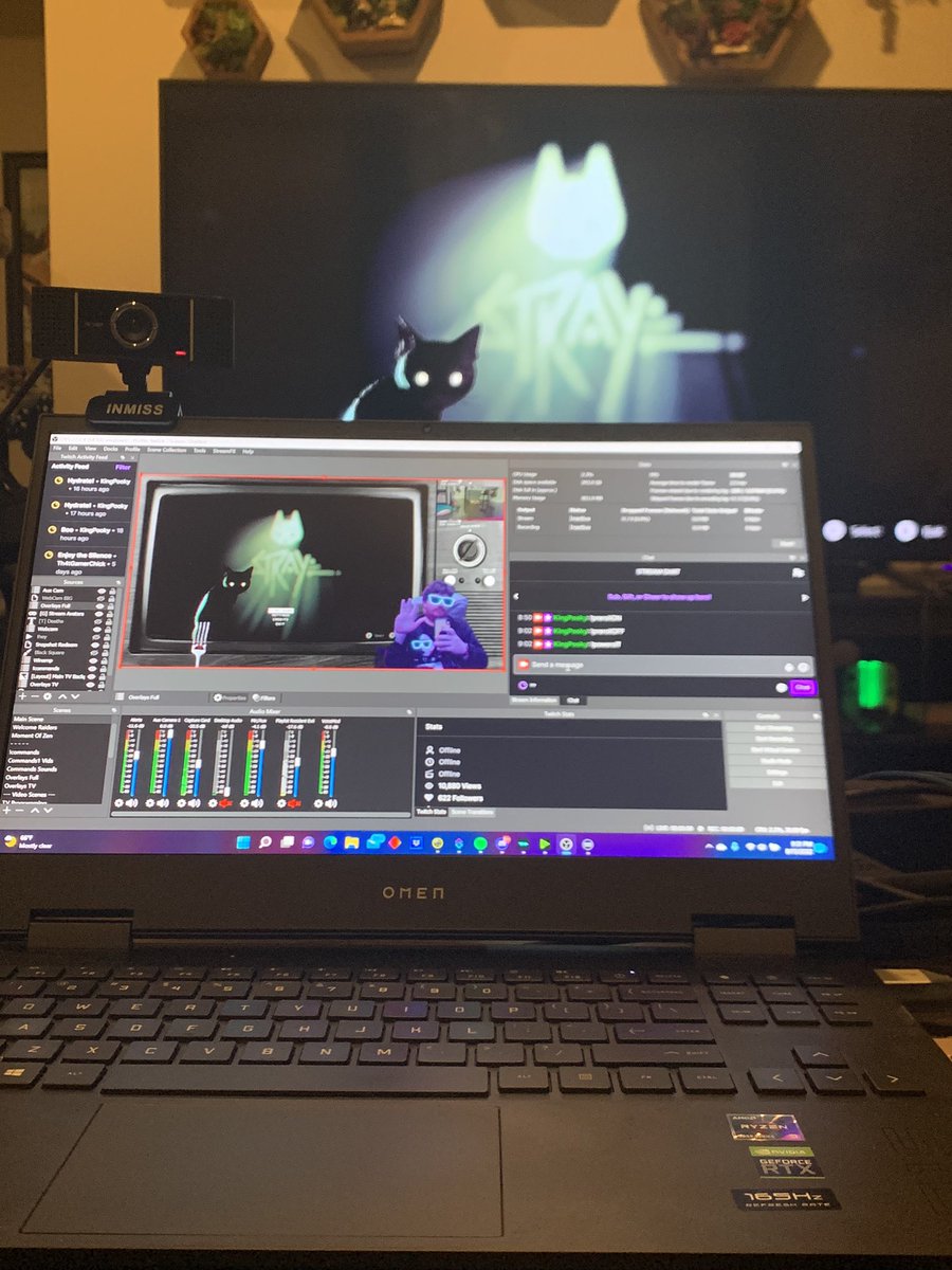 KingPooky2's tweet photo. I’m fully embracing my weekend cat uncle vibes and doing a rare “on location” stream. What better game to check out than Stray. Expect some tech issues and cat treats.
Somewhere around 10/11pm Est.
#catuncle
#stray https://t.co/upq6kga6pe