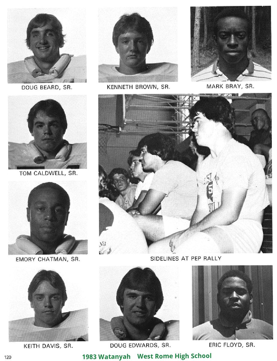 WestRomeAlumni's tweet photo. Meet The Team! The 1982 #GHSAStateFootballChampions as we celebrate the 40th Anniversary of the the first of 4 #BackToBackTitles
See you at the Rome vs Allatoona Game on Sept 23rd to Honor #ANightOfChampions with #ERHS '77 and the inaugural Team for @FootballRome
💚🏈🏆💖🐺😎 https://t.co/RhYqXIGaH2